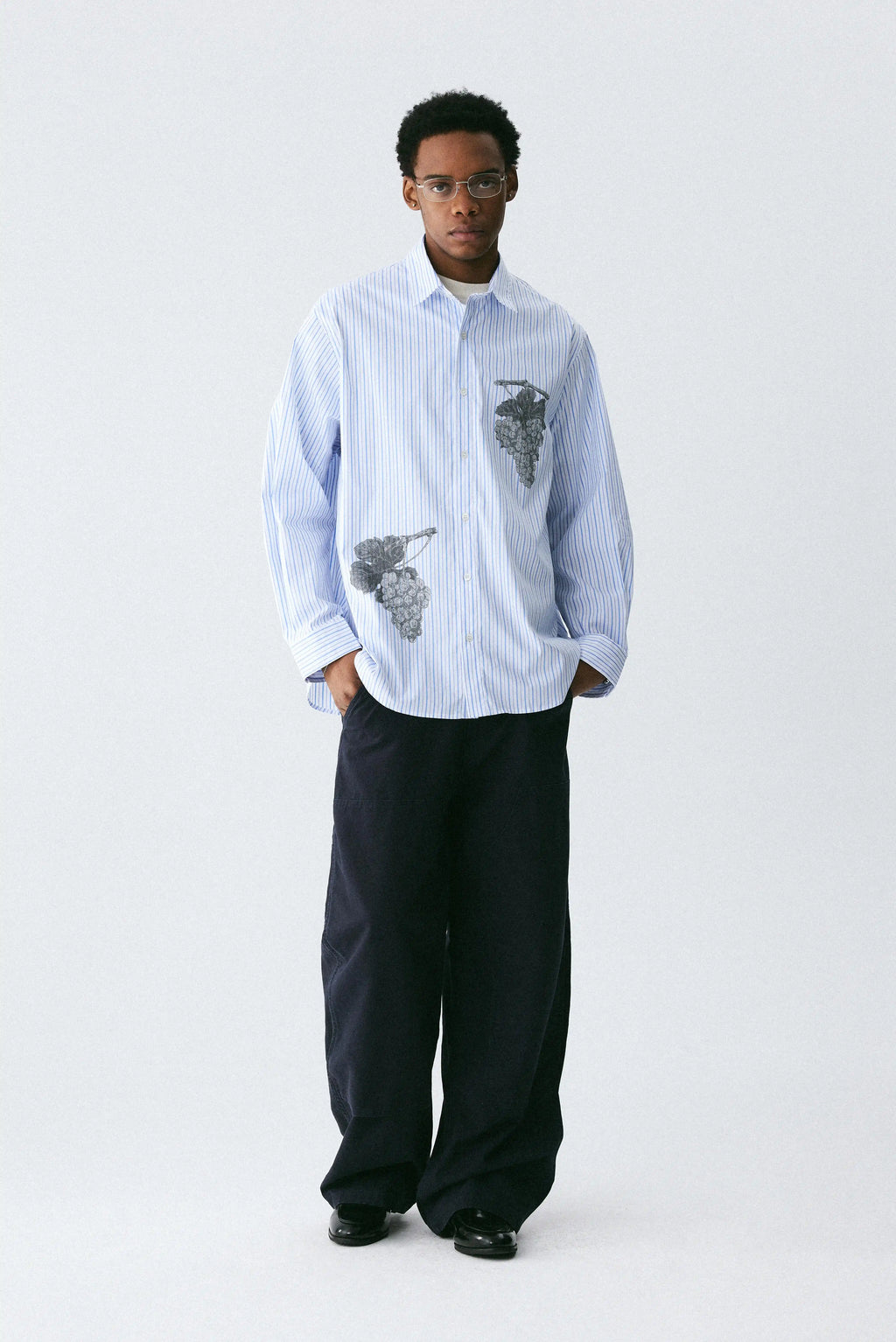 Grape Stripe Shirt