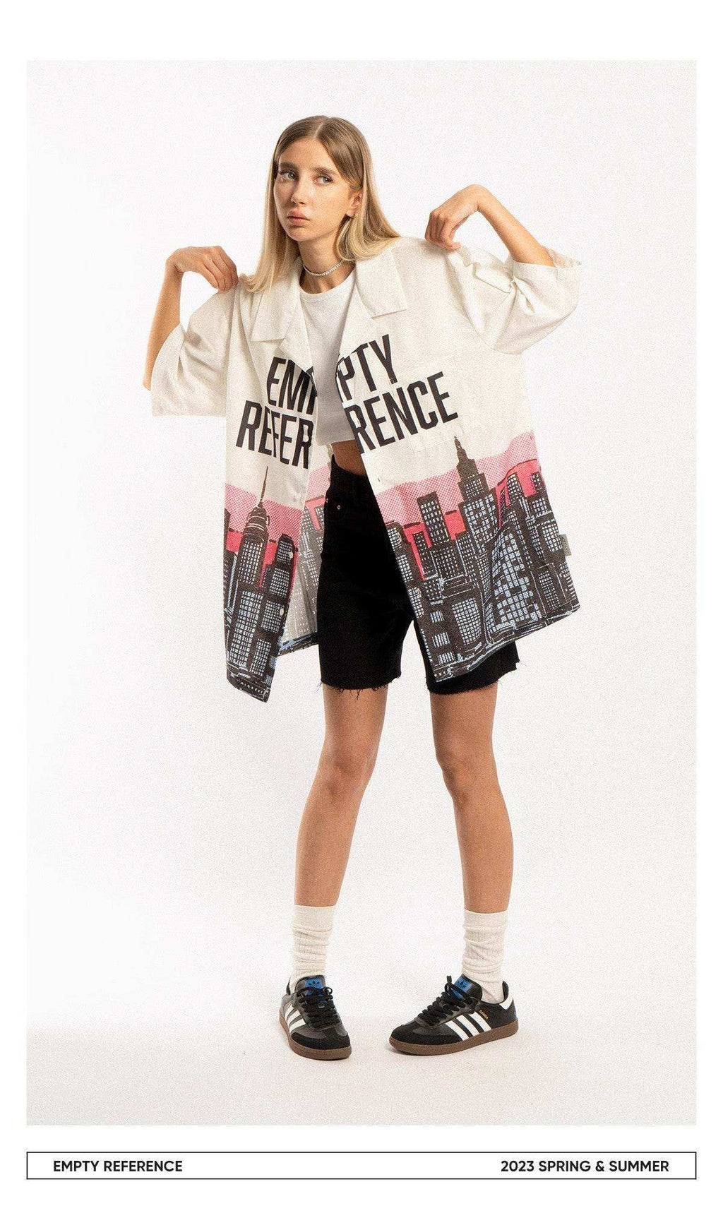 City Night Graphic Shirt - Empty Reference