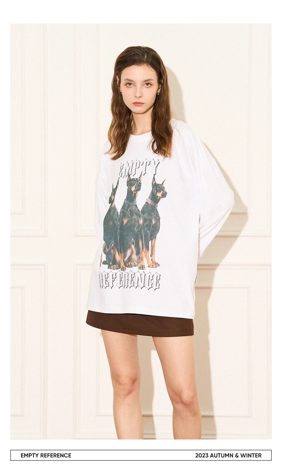 Doberman Print Tee