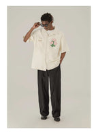 Floral Cotton Graphic Shirt - Empty Reference