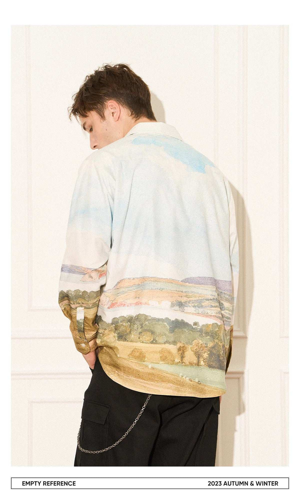 Wheat Field Graphic Shirt - Empty Reference