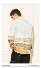 Wheat Field Graphic Shirt - Empty Reference
