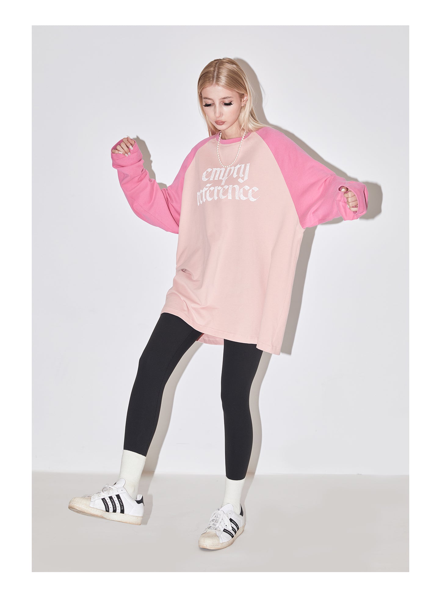 Spliced Hem Graphic Tee