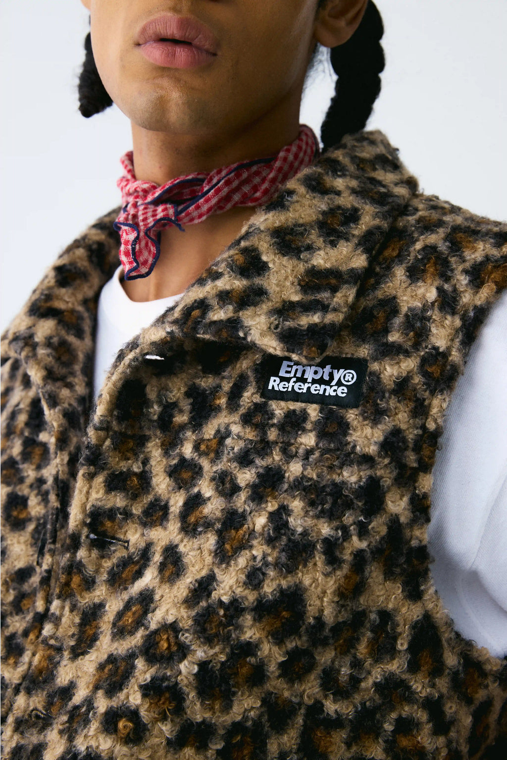 Leopard Terry Vest