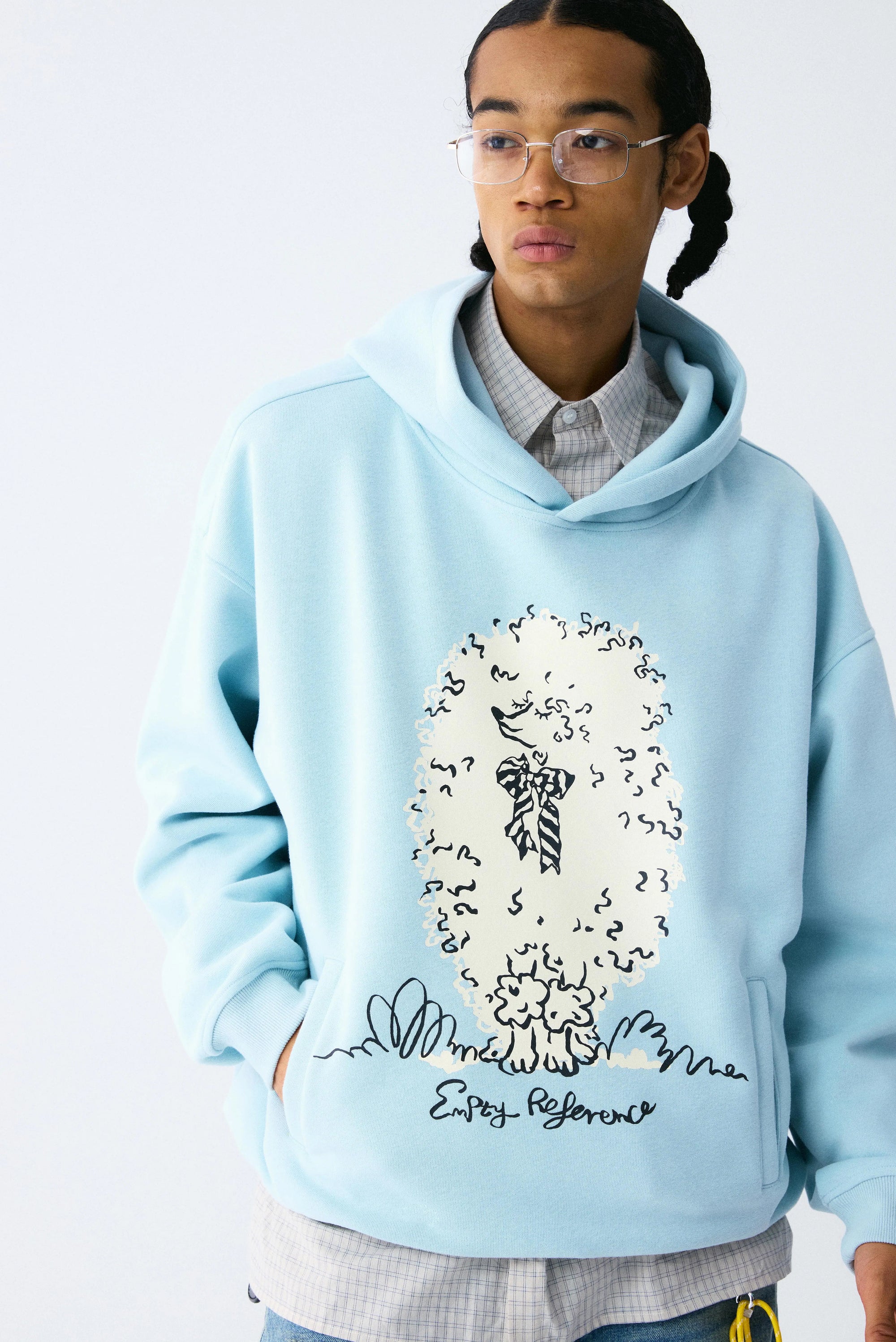 Poodle Graphic Hoodie