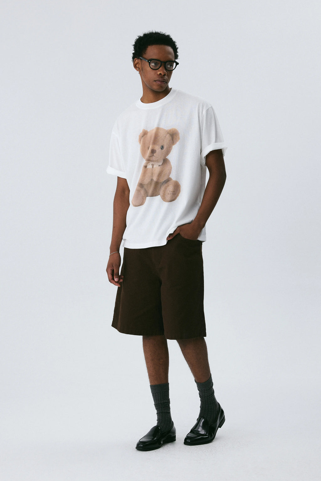 Washed Utility Shorts