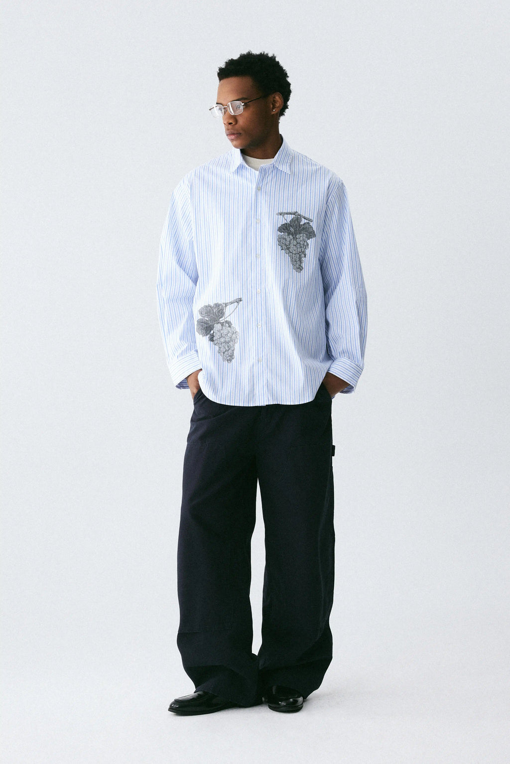 Grape Stripe Shirt