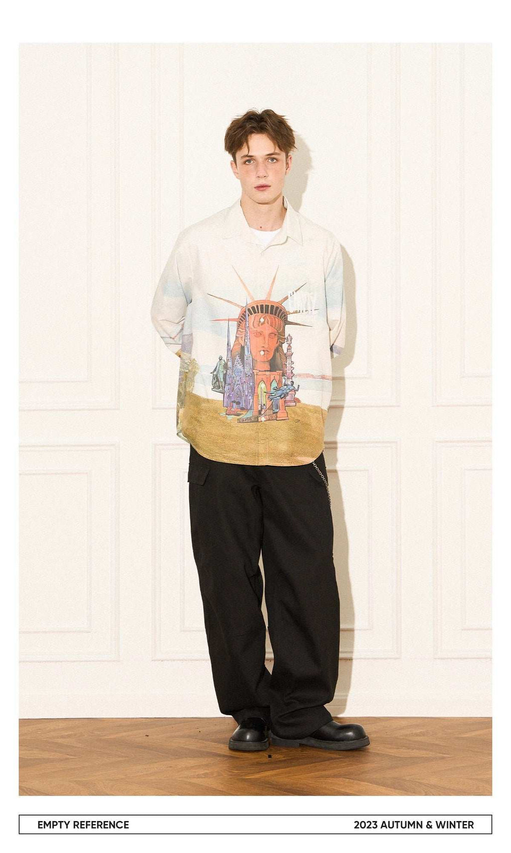 Wheat Field Graphic Shirt - Empty Reference