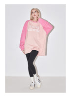 Spliced Hem Graphic Tee