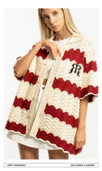 Wavy Weave Textured Shirt