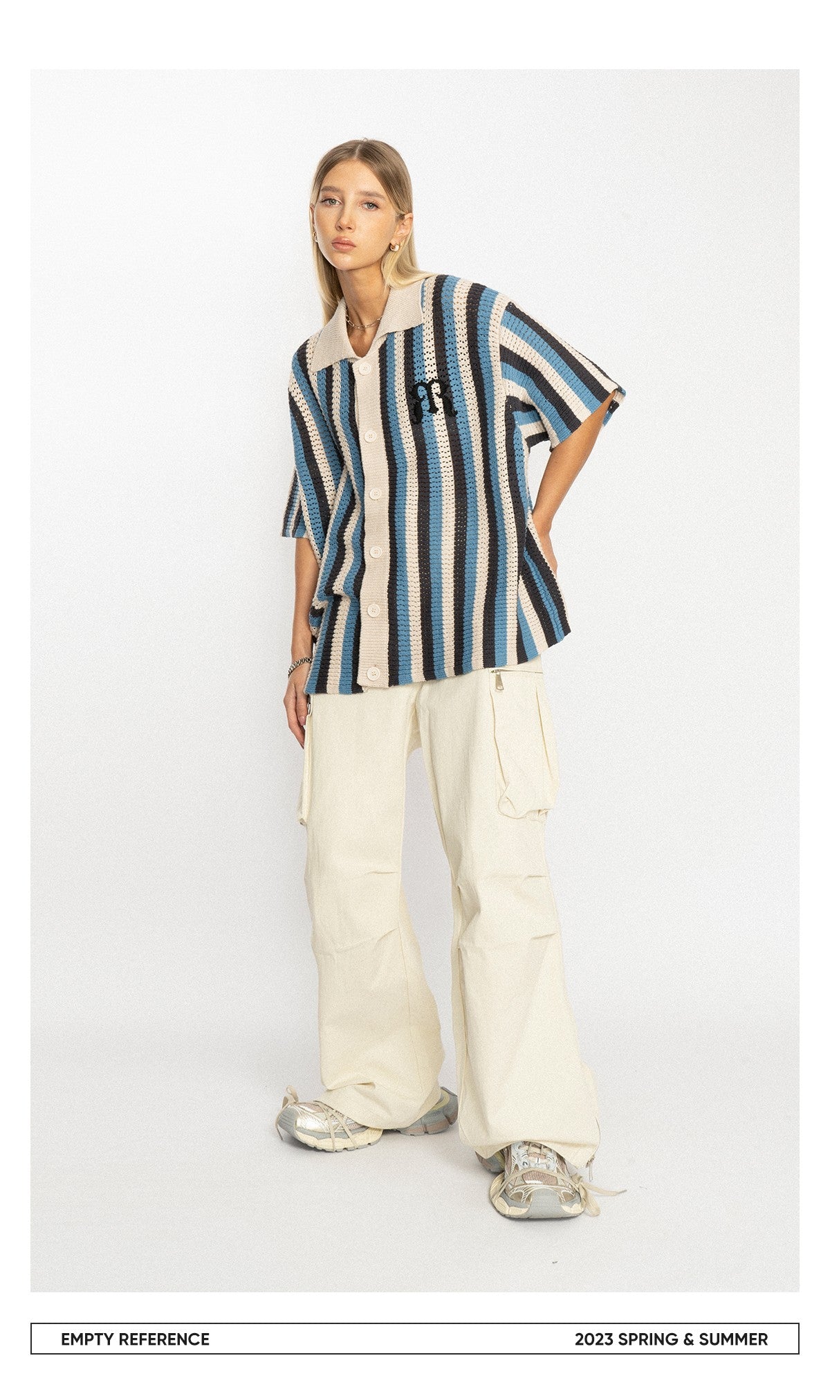Embroidered Knit Polo Shirt