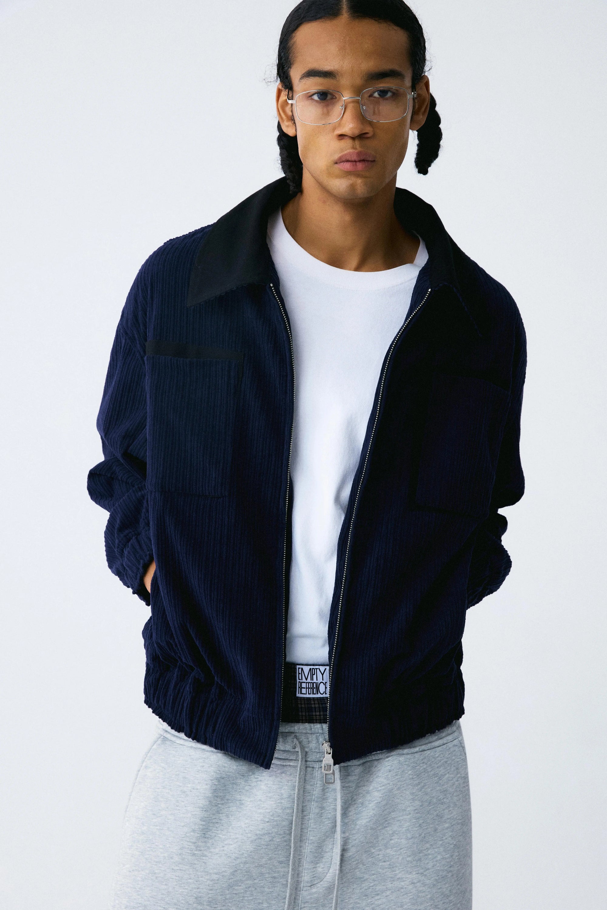 Corduroy Pocket Casual Jacket