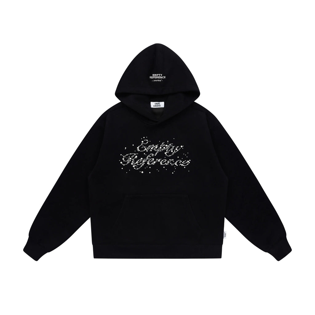 Pearl Studded Logo Sweatshirt