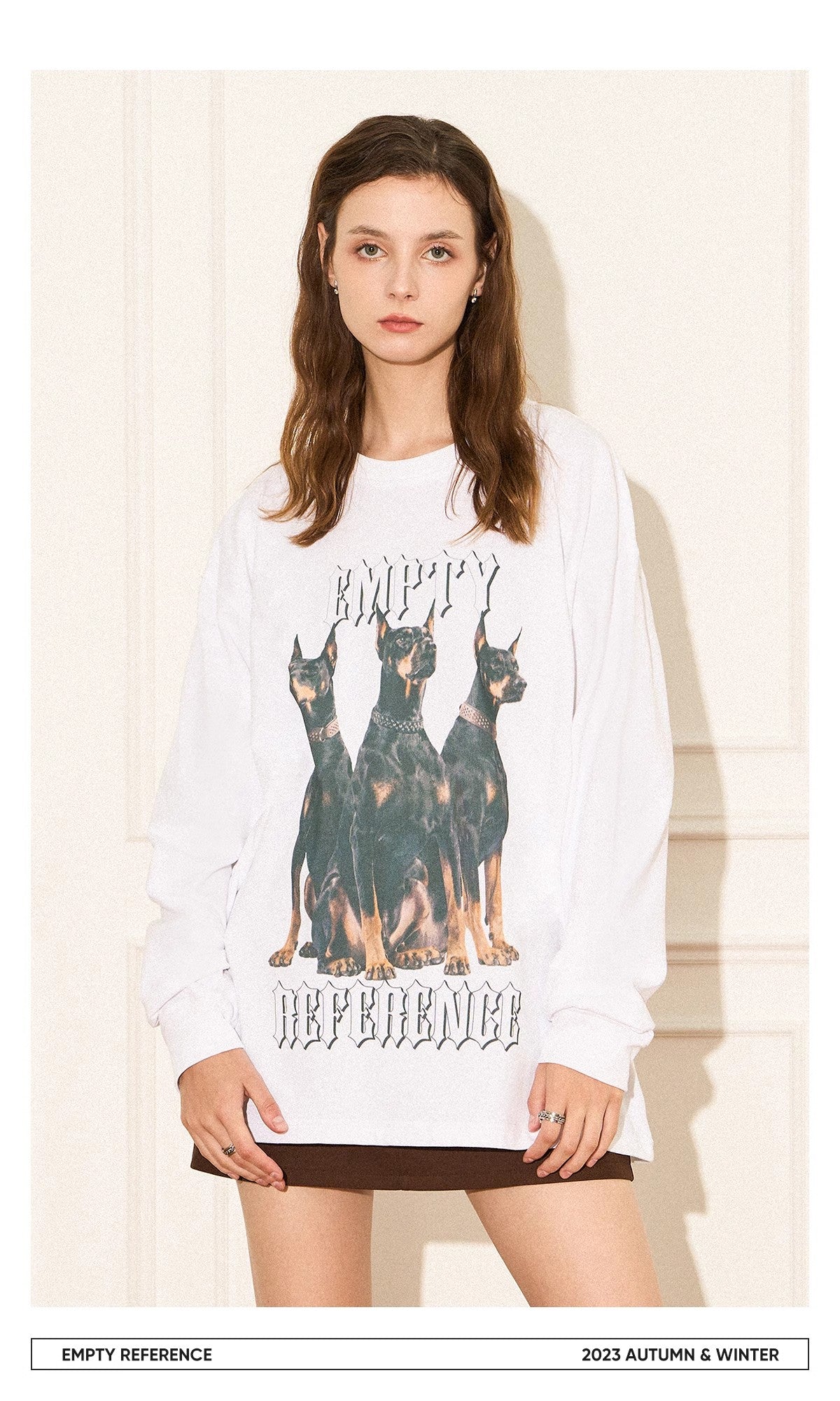 Doberman Print Tee