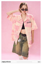 Gingham Batik Pocket Shirt