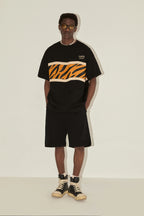 Tiger Patchwork Graphic Tee