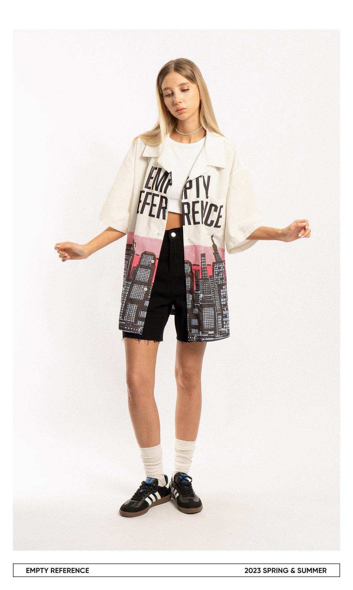 City Night Graphic Shirt - Empty Reference
