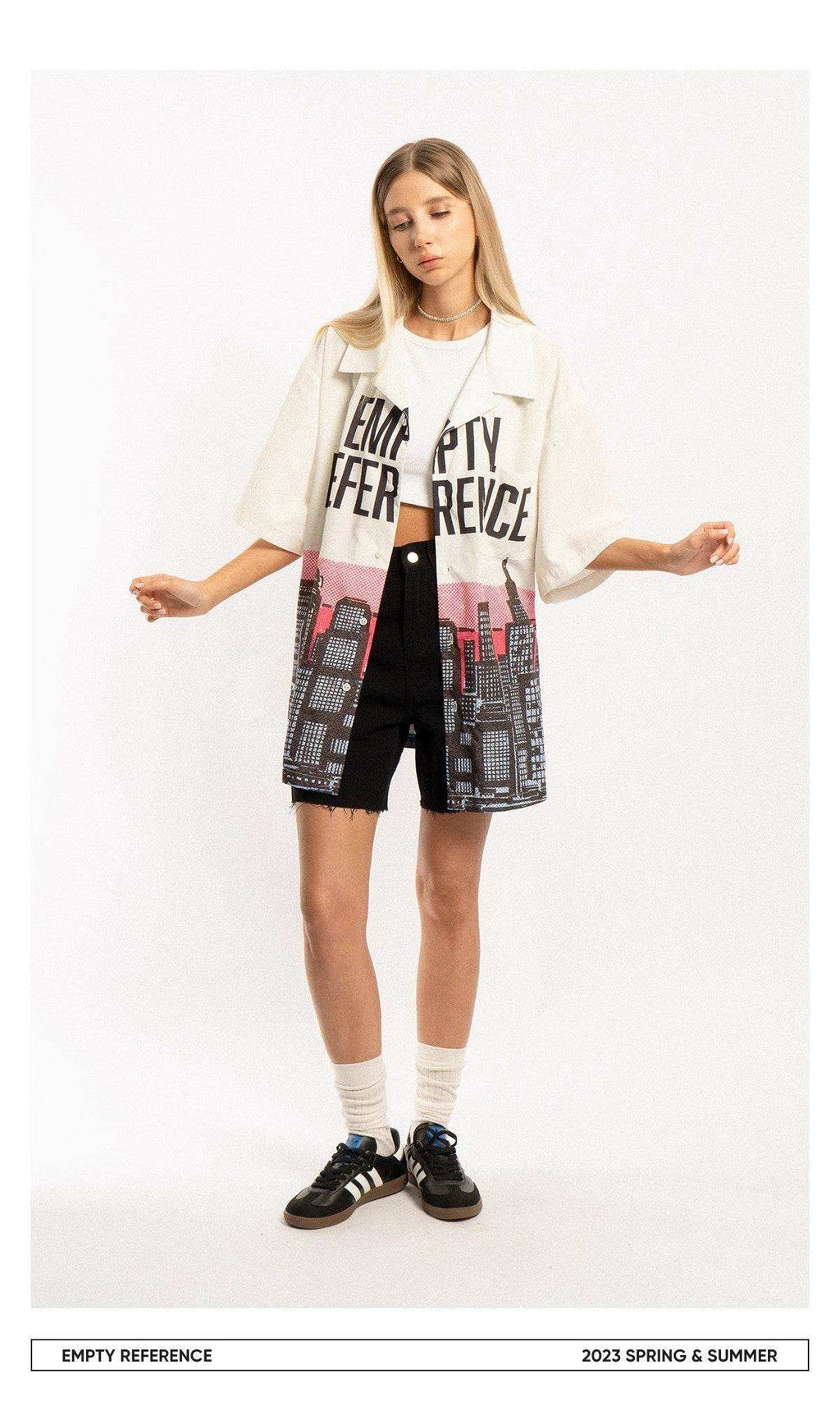 City Night Graphic Shirt - Empty Reference