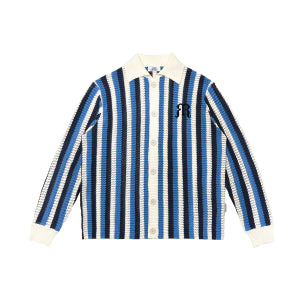 Embroidered Woven Long Sleeve Shirt