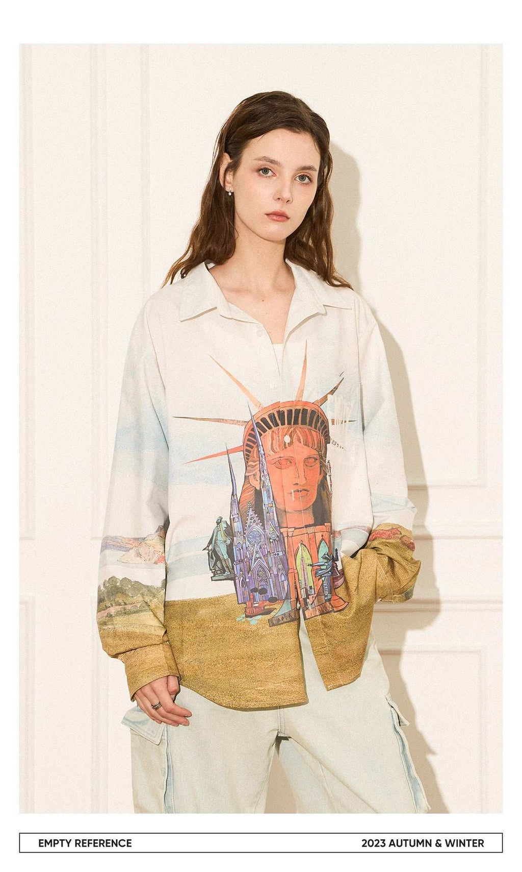 Wheat Field Graphic Shirt - Empty Reference