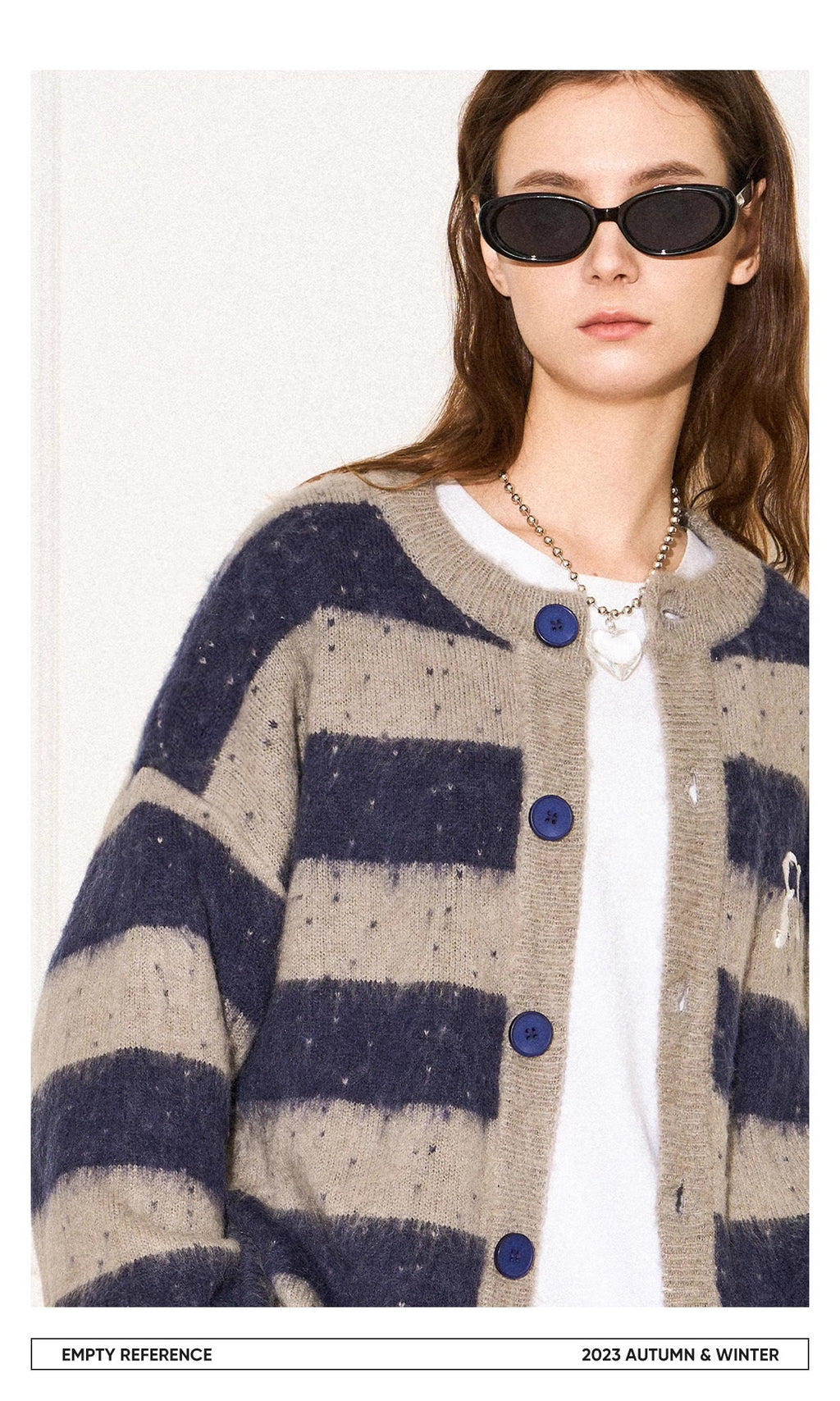 Striped Wool Knit Sweater