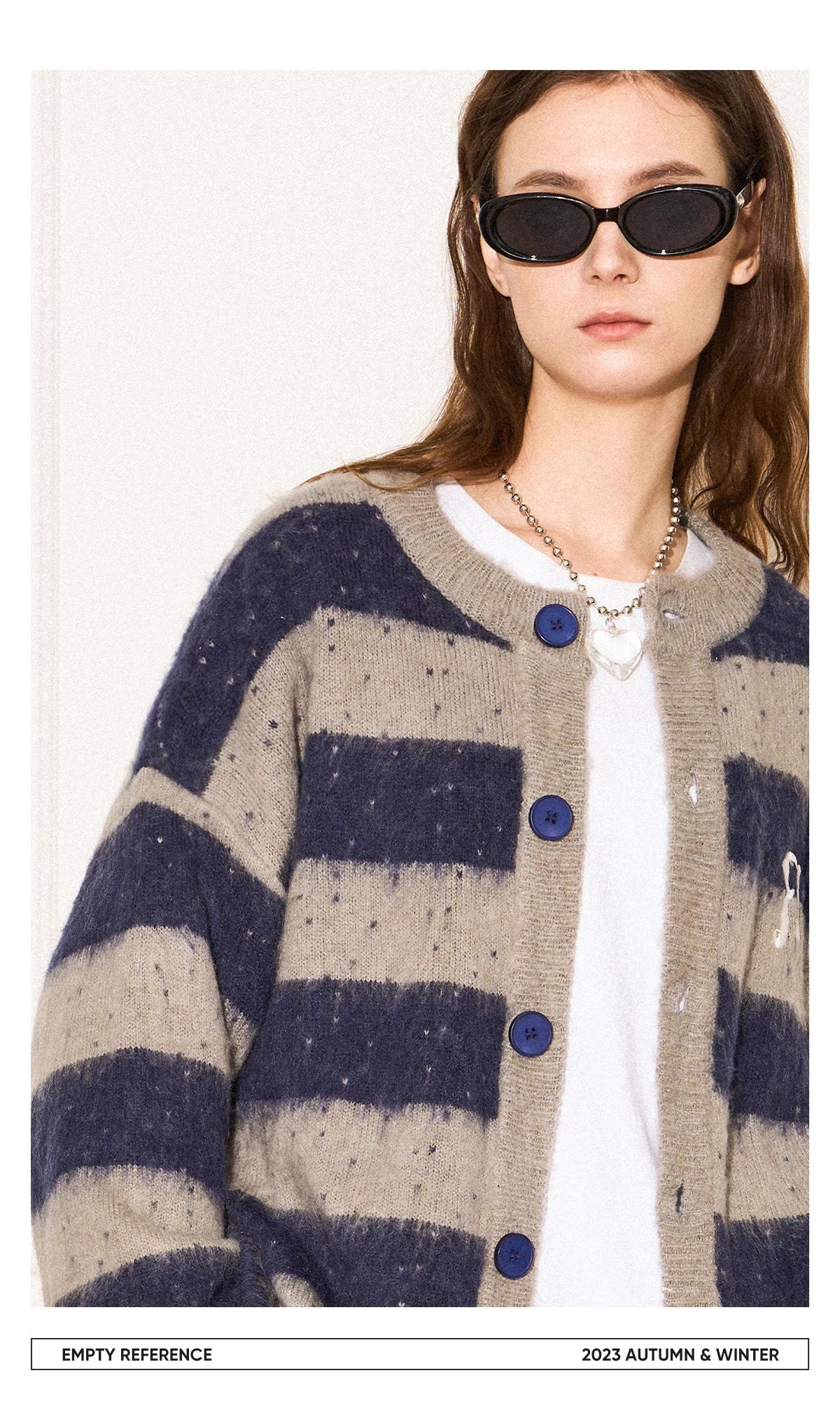 Striped Wool Knit Sweater