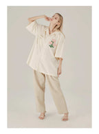 Floral Cotton Graphic Shirt - Empty Reference