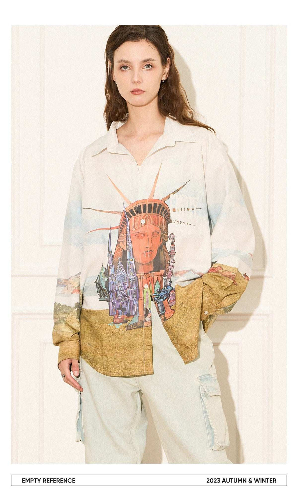 Wheat Field Graphic Shirt - Empty Reference