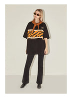 Tiger Patchwork Graphic Tee