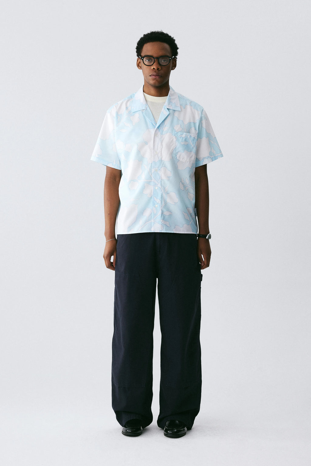 Scattered Floral Shirt