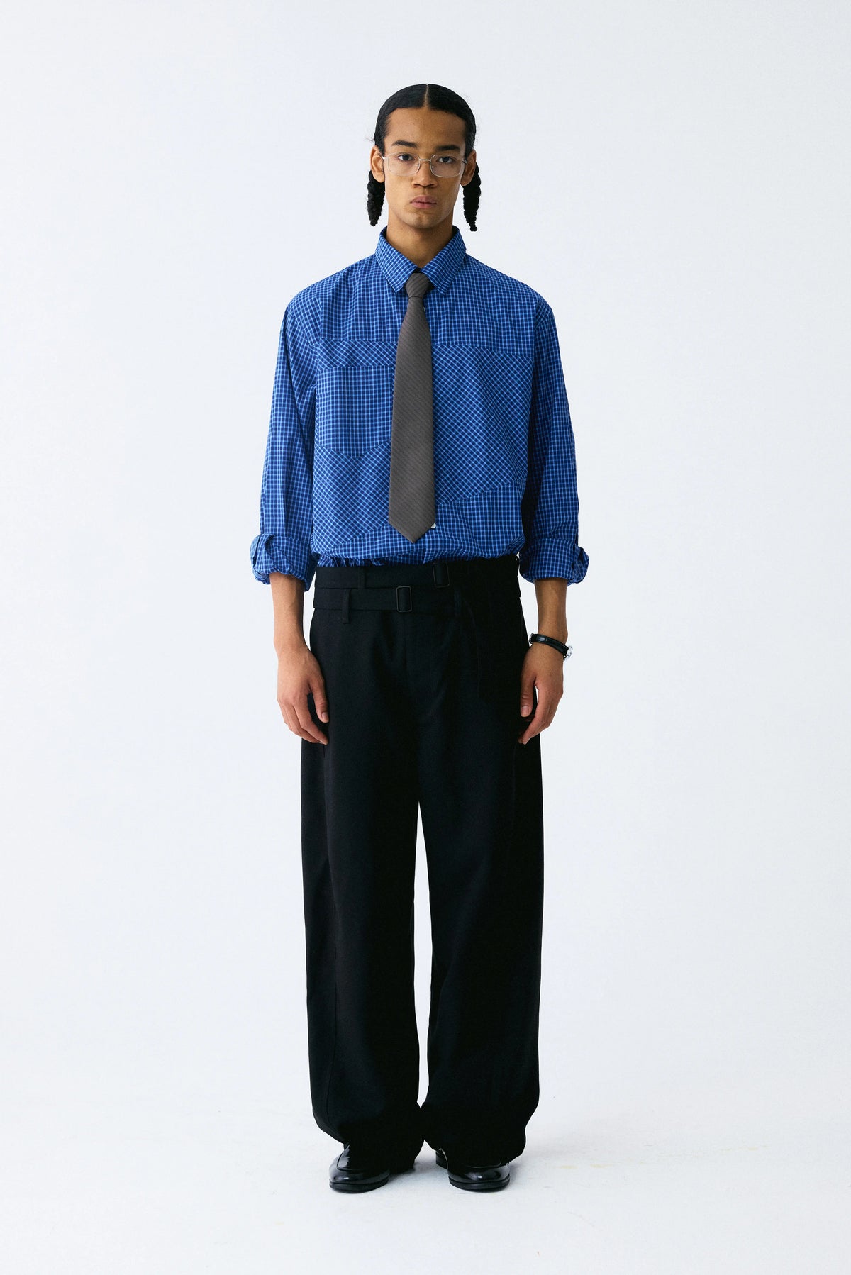 Oblique Check Shirt