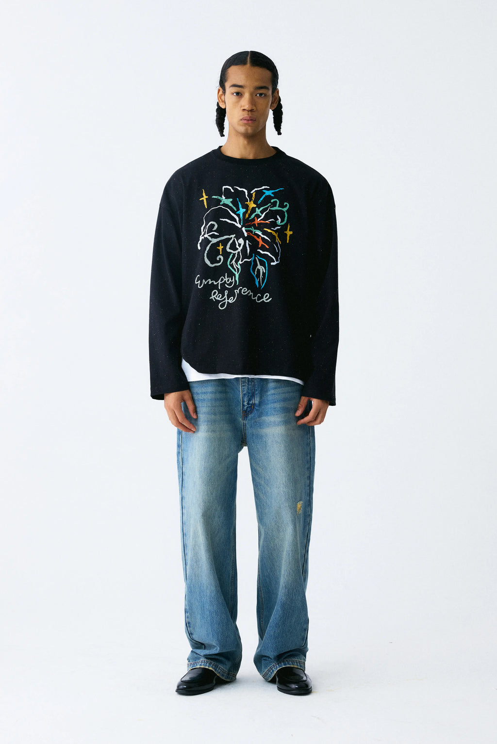 Firework Lily Long Sleeve Tee