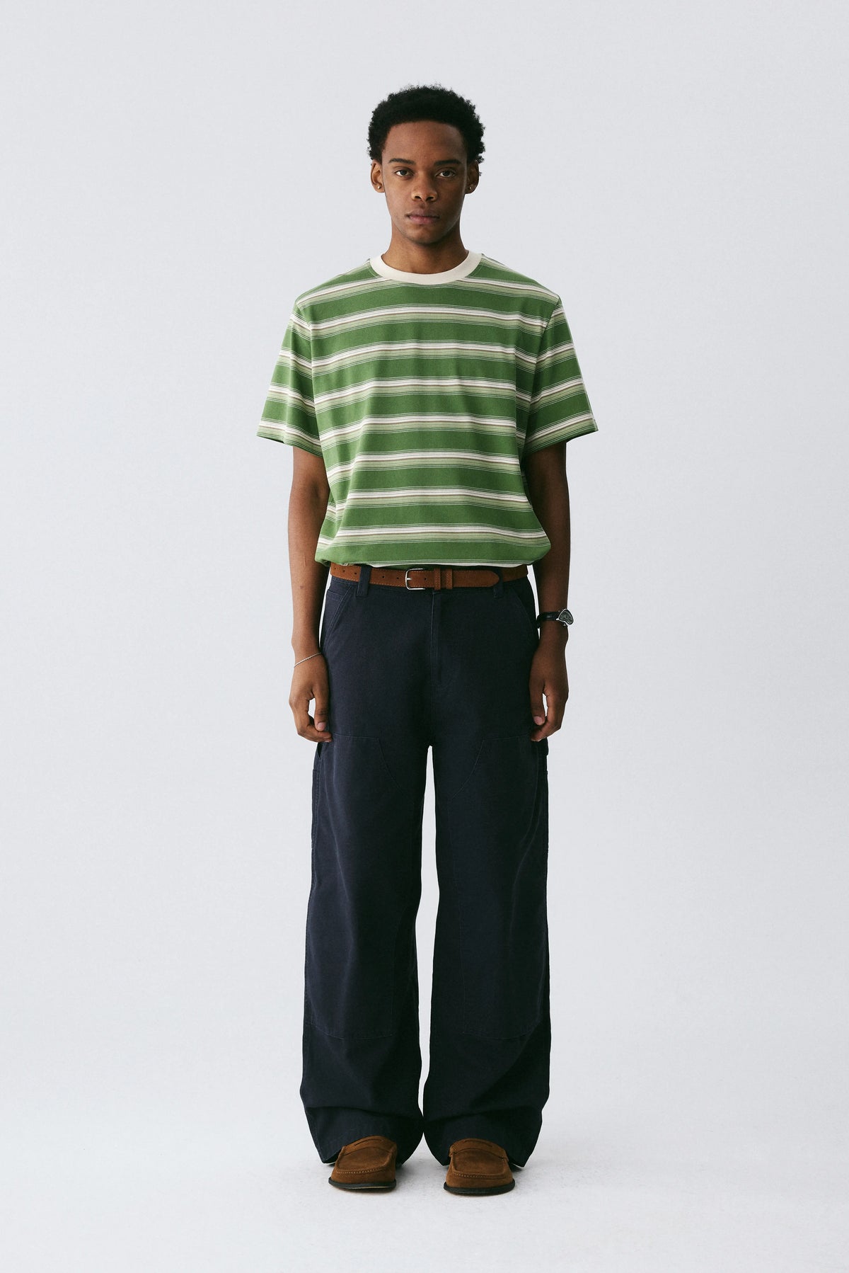 Avocado Stripe Tee