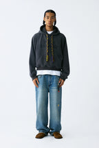 Woven Panel Hoodie