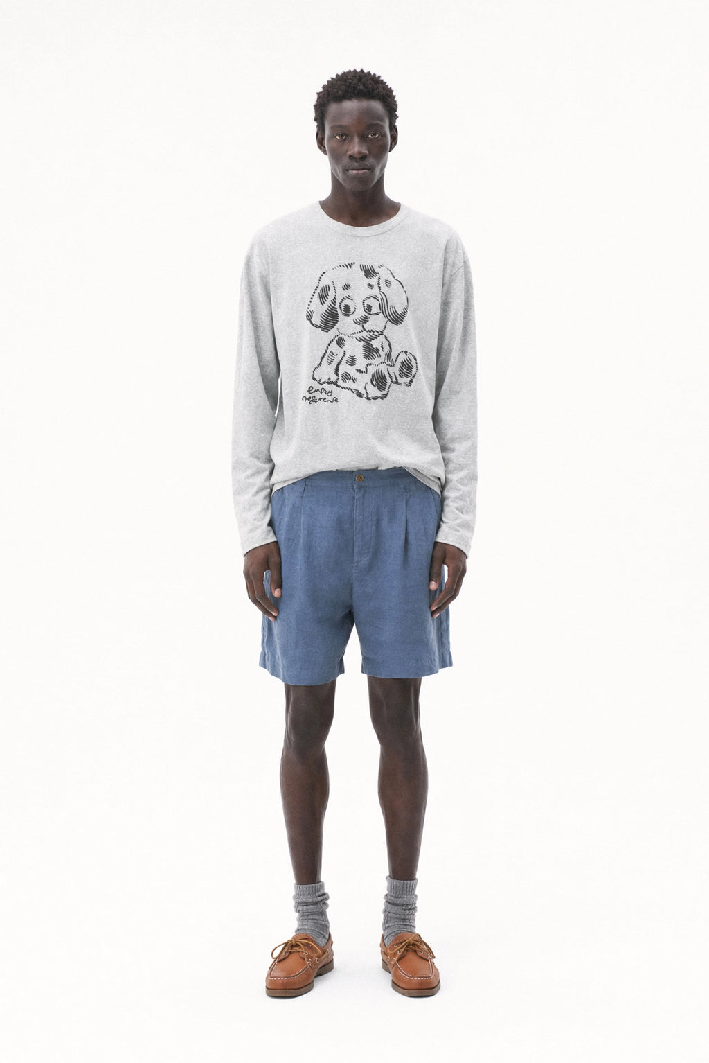 Vintage Dog Long Sleeve Tee