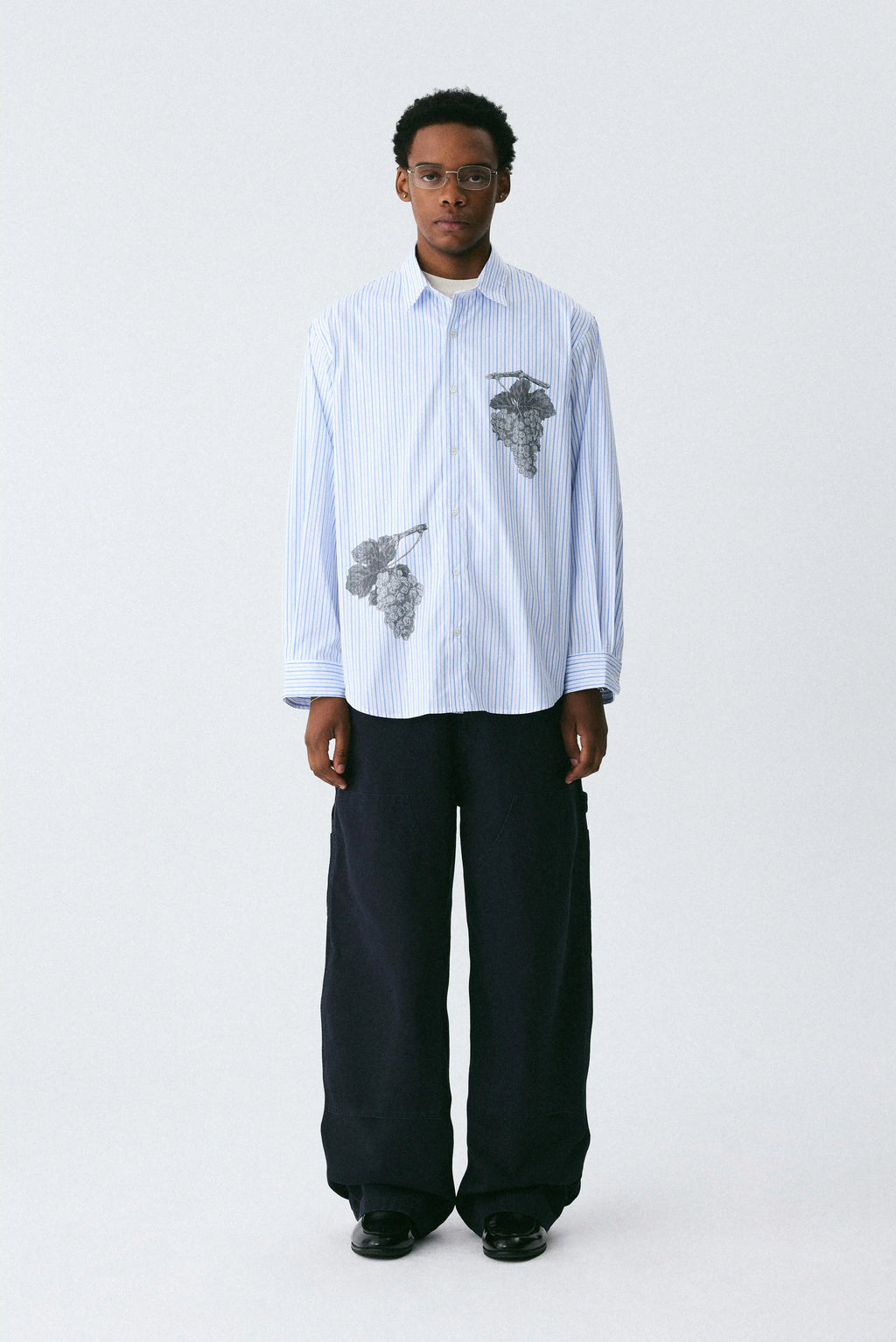Grape Stripe Shirt