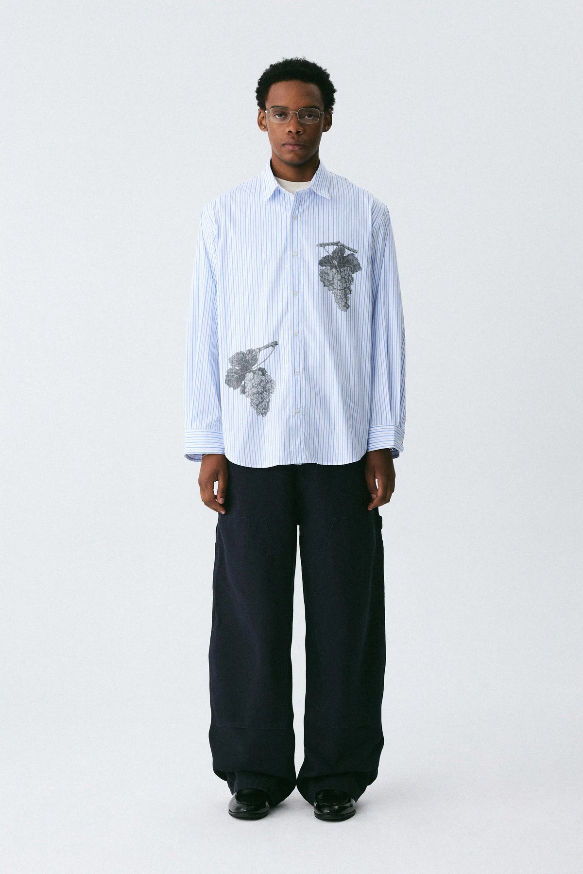 Grape Stripe Shirt
