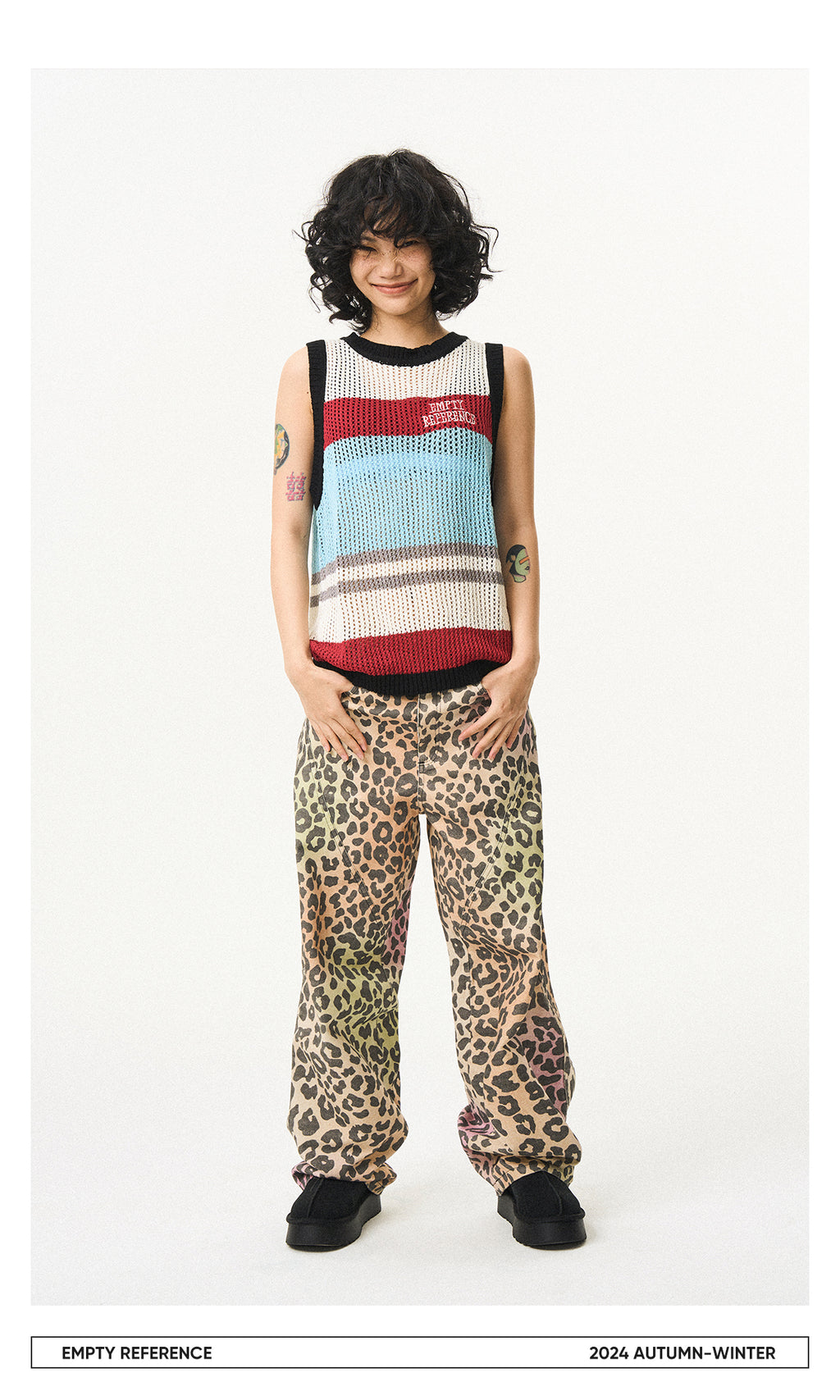 Embroidered Logo Knit Vest