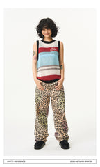 Embroidered Logo Knit Vest
