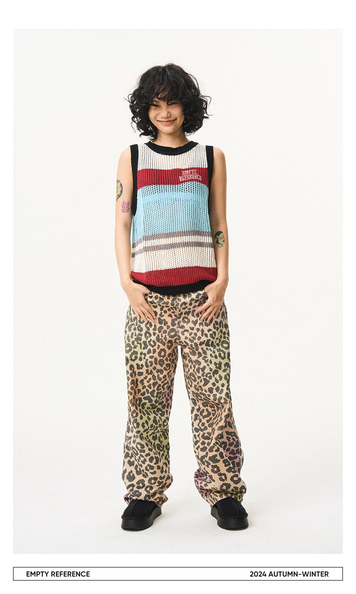Embroidered Logo Knit Vest