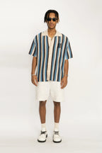 Embroidered Knit Polo Shirt