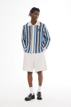 Embroidered Woven Long Sleeve Shirt