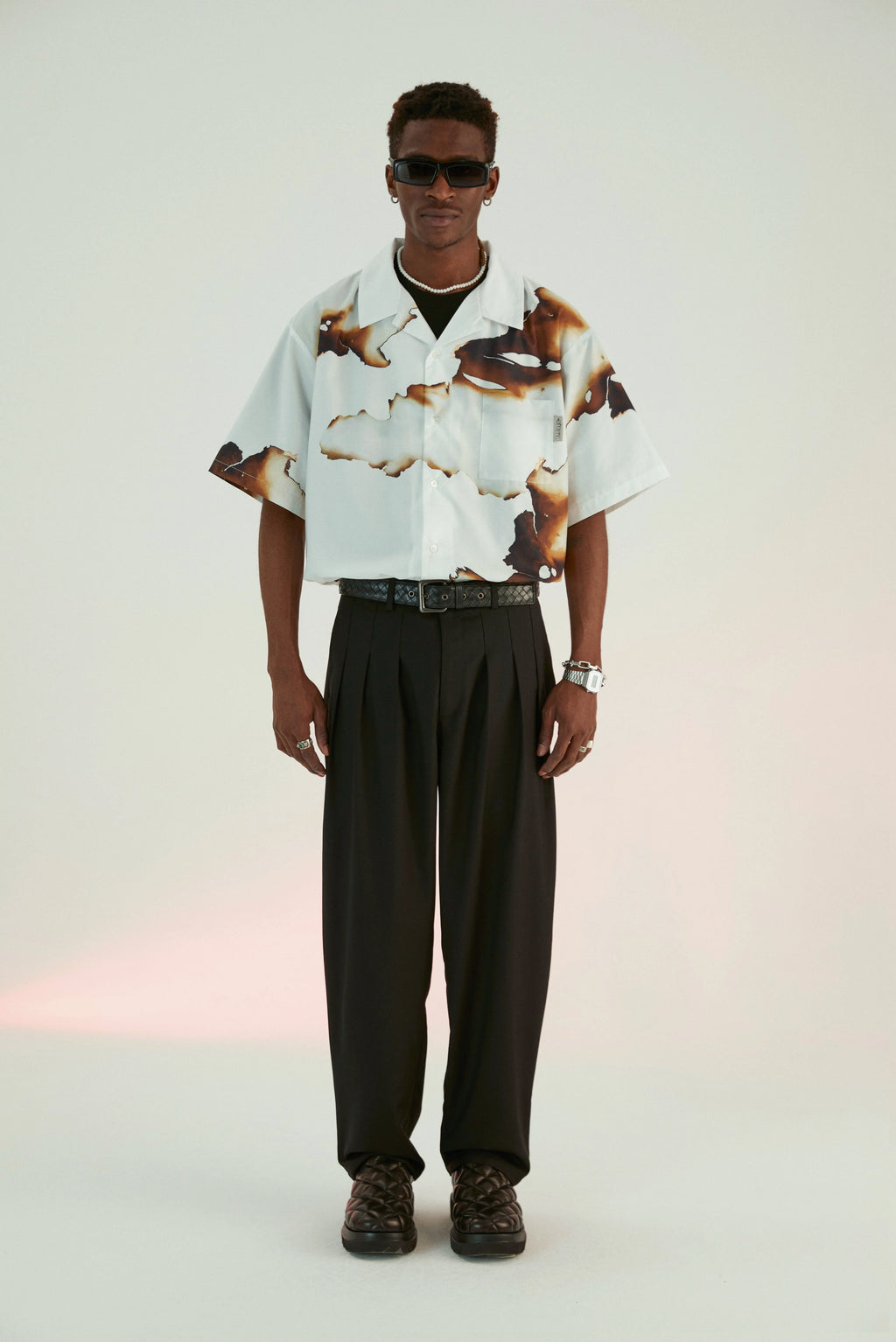 Ash Tone Graphic Shirt