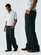 The Archive Utility Trouser - Heavyweight Pique with Custom Hardware & Washed Finish