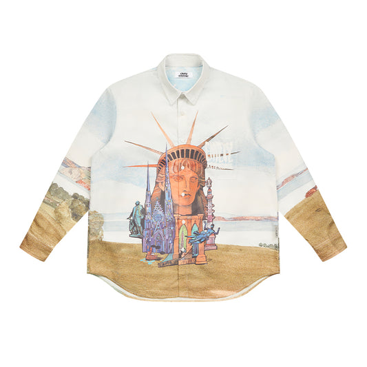Wheat Field Graphic Shirt