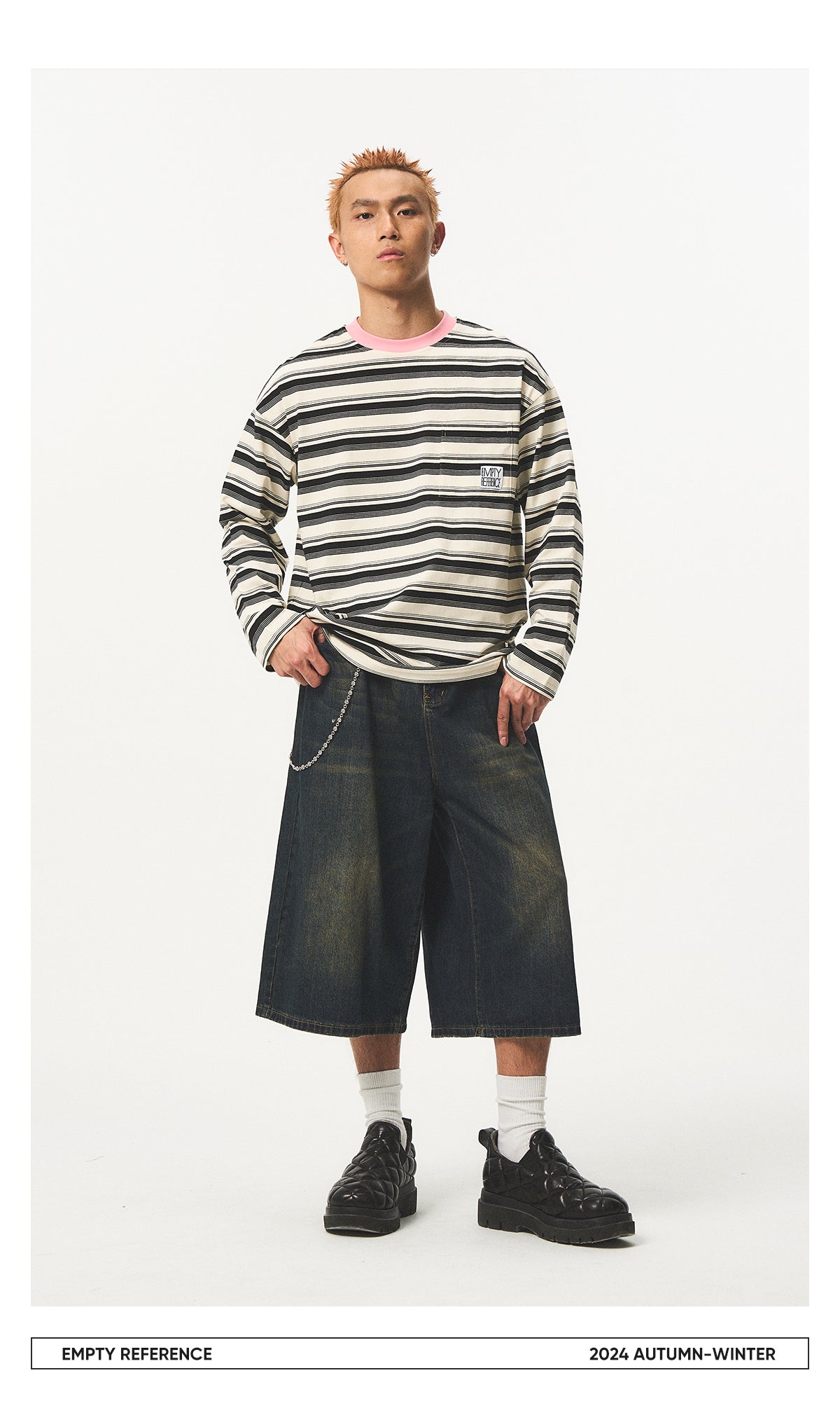 Striped Cotton Layering Shirt