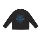 Empty Reference Firework Graphic Long Sleeve Tee | Original Artwork Top