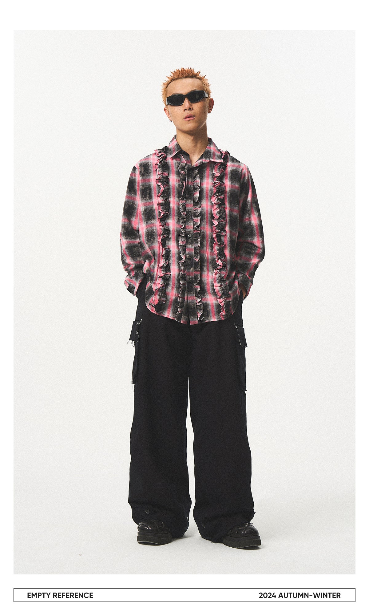 Gingham Fungi Lace Shirt