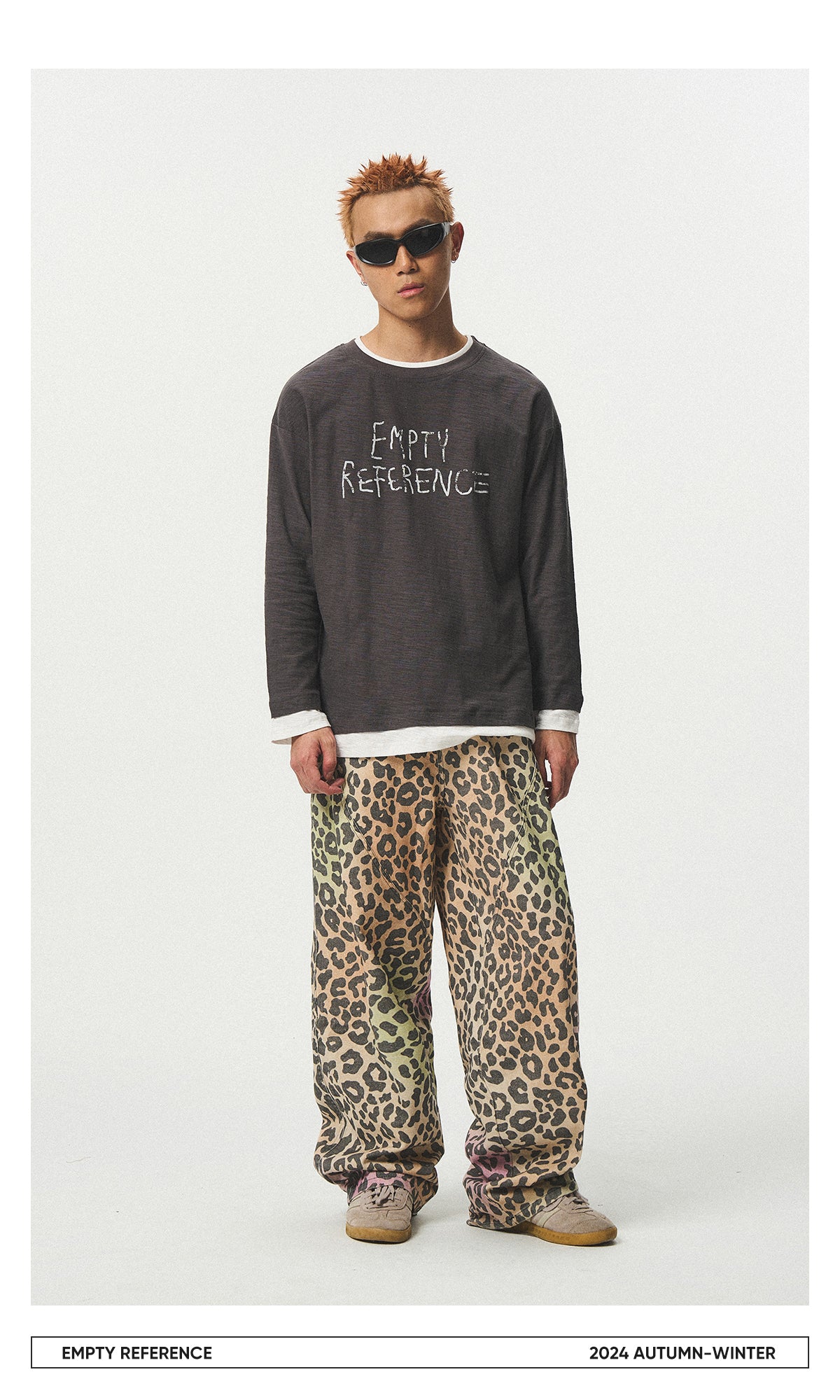 Layered Look Print Shirt