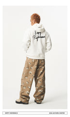 Floral Print Wide Leg Pants